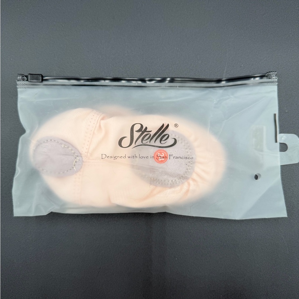 🆕Stelle Elegant Pink Ballet Slippers size 6T - Picture 4 of 6